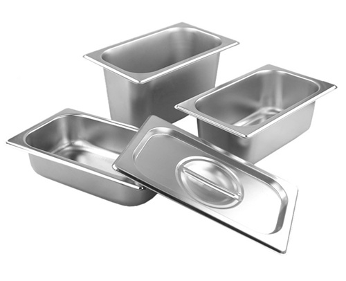 khay inox có nắp