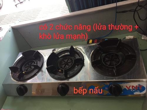 bếp gas khè loại gia đình 