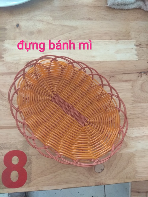 rổ nhựa giả mây